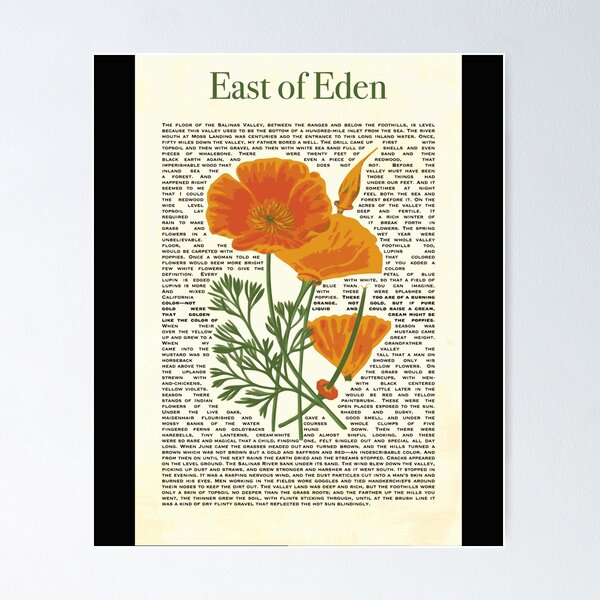 east of eden Poster for Sale by tohaus