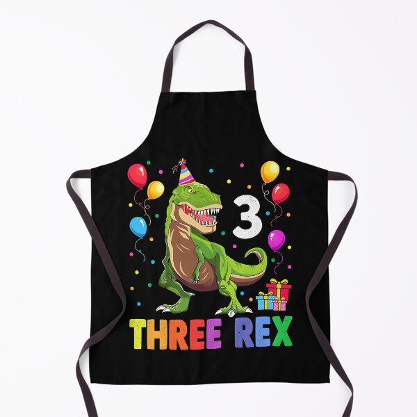 Item preview, Kids Three Rex 3rd Birthday Third Dinosaur 3 Year Old designed and sold by HugheDemeyer.