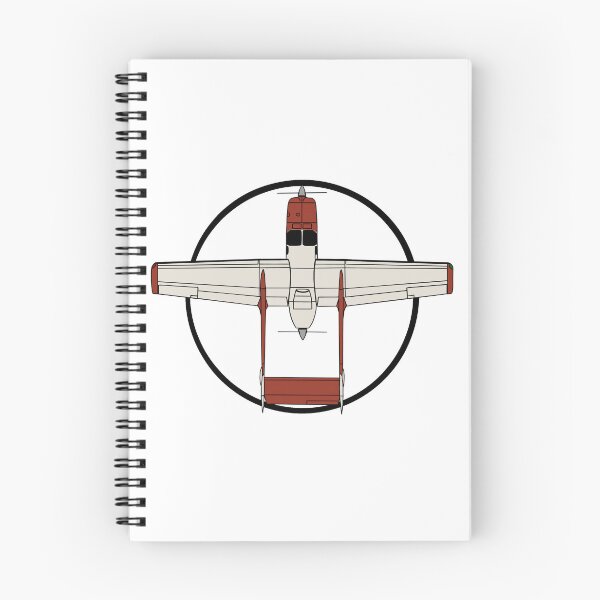 Item preview, Cessna 337 Skymaster (Red) Minimalist Push/Pull designed and sold by RampRatGear.