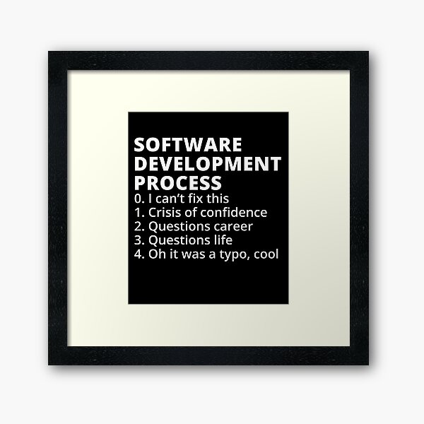 Item preview, Software Development Process designed and sold by Flo991990.