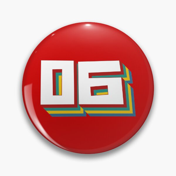 Item preview, Number 6 designed and sold by Texterns.
