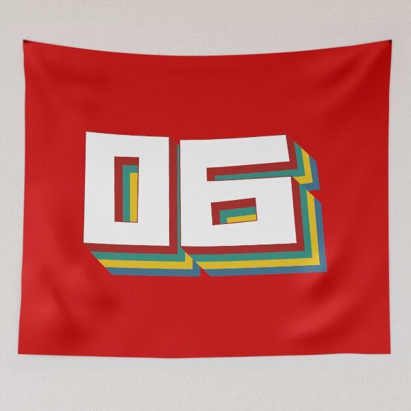 Item preview, Number 6 designed and sold by Texterns.