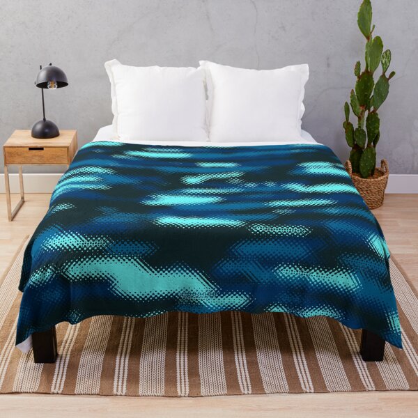Item preview, Camouflage Blue Turquoise  designed and sold by Tshirtstory.