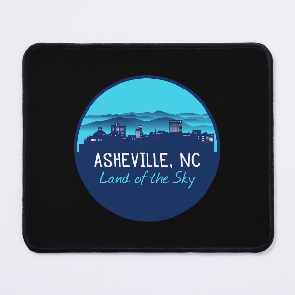 Item preview, AshevilleCityscape-LandoftheSky-BlueG07 designed and sold by Samantha254812.
