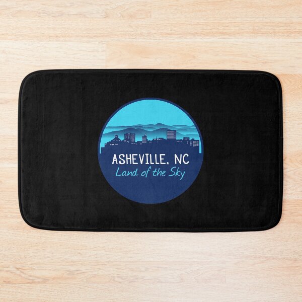 Item preview, AshevilleCityscape-LandoftheSky-BlueG07 designed and sold by Samantha254812.
