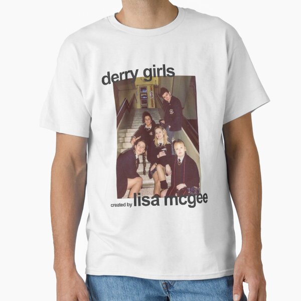 Vista previa del artículo con la obra «Regalos divertidos para hombres y mujeres fanáticos de la música de Derry Girls», diseñado y vendido por Howellkovacek.
