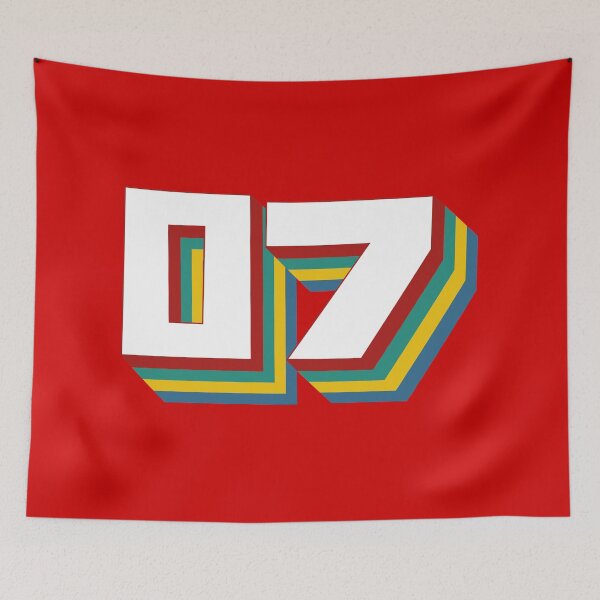 Item preview, Number 7 designed and sold by Texterns.