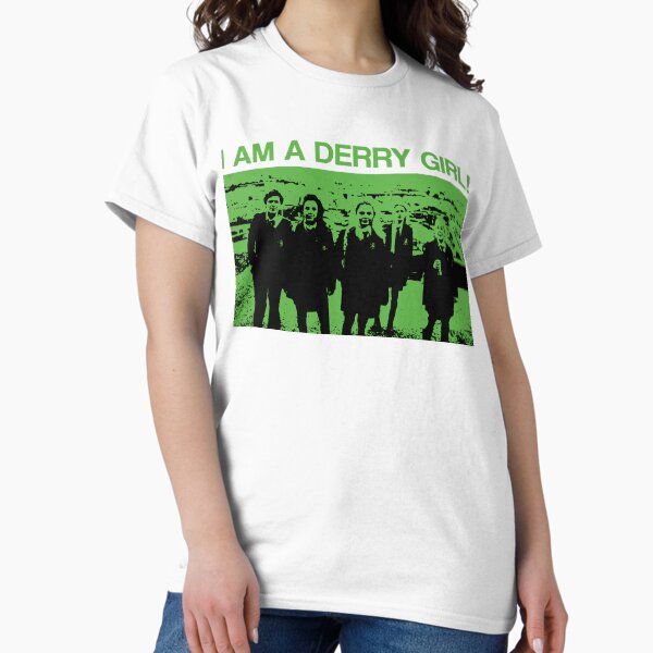 Vista previa del artículo con la obra «Hombres Mi favorita Soy una chica de Derry Regalos gráficos divertidos de chicas de Derry», diseñado y vendido por Howellkovacek.