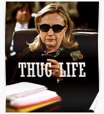 Throwback - Hillary Clinton Poster