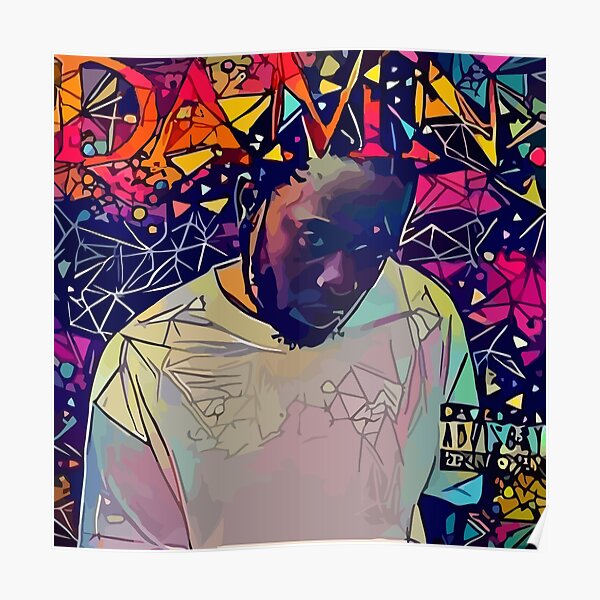 Abstract Damn Poster