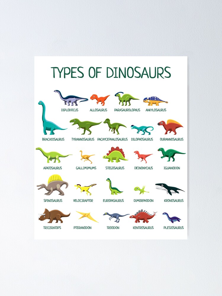 Personalized Dinosaur Kids' Art Print Set