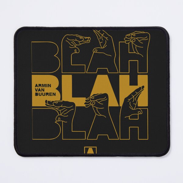 Item preview, Best seller blah blah blah armin van buuren merchandise designed and sold by AmandaSmead.