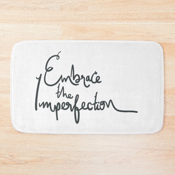 Item preview, Embrace the Imperfection Lettering design designed and sold by Khotekmei.