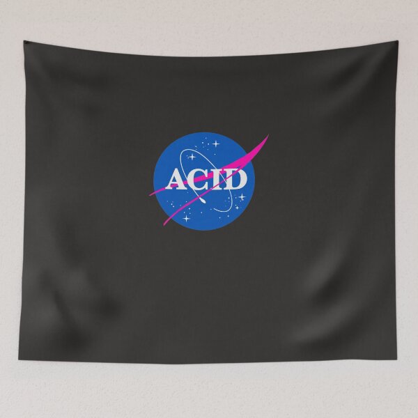 Item preview, Acid Logo Nasa Tri-blend T-Shirt designed and sold by HeikeBocks.