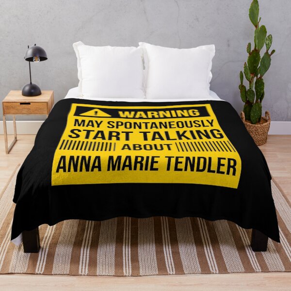 Item preview, warning may spontaneously start talking about Anna Marie tendler designed and sold by celebteyz.
