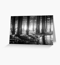 Santa Monica Pier Greeting Card