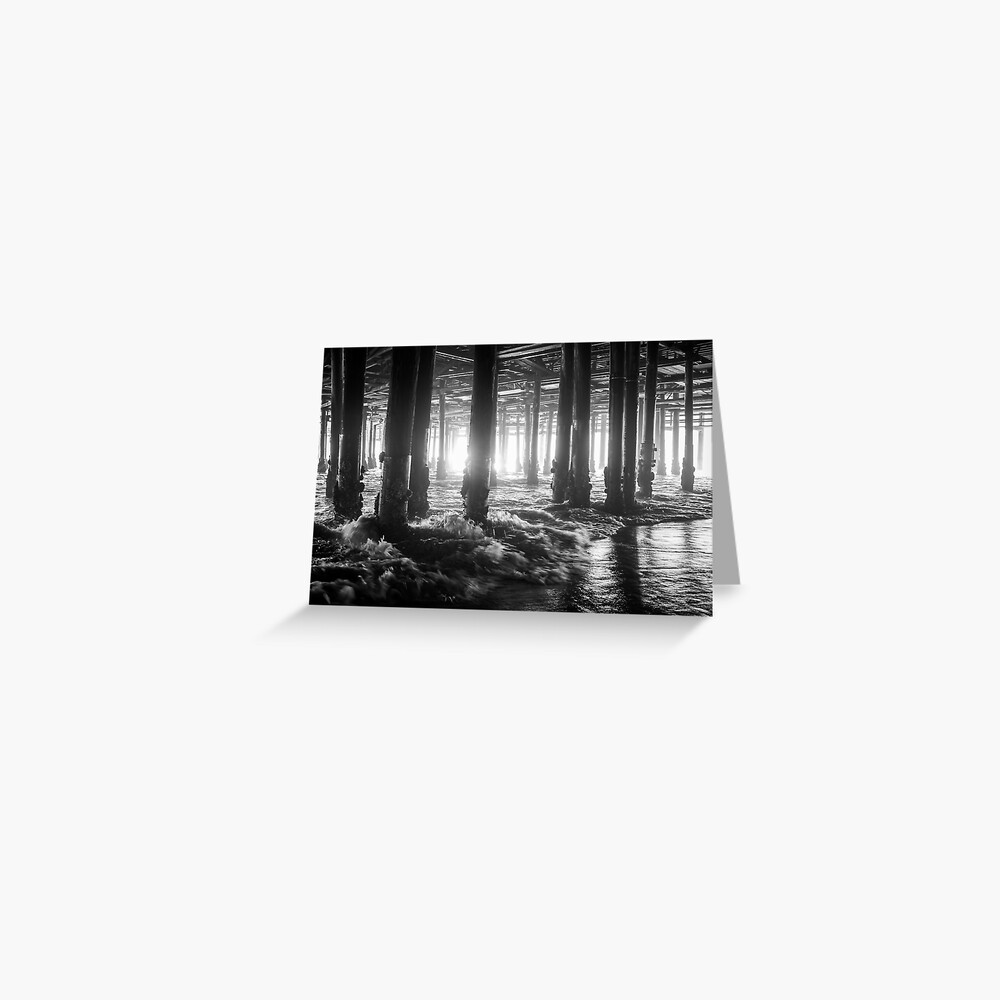 Santa Monica Pier Greeting Card