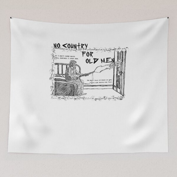 Item preview, Alluring Anonymous Private Brand Movies Humor No Country for Old Men Movie designed and sold by HarveyForaging.