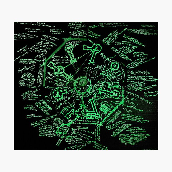 Item preview, Dharma Stations Blast Door Map (Lost TV show) designed and sold by widmore.