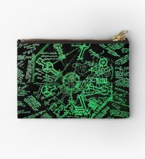 Dharma Stations Blast Door Map (Lost TV show) Studio Pouch
