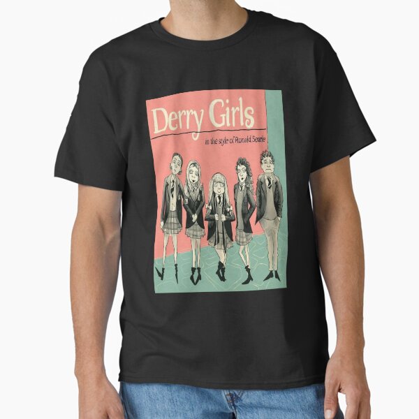 Vista previa del artículo con la obra «Regalo del día para los fanáticos de la música de Derry Girls Gifts», diseñado y vendido por Howellkovacek.