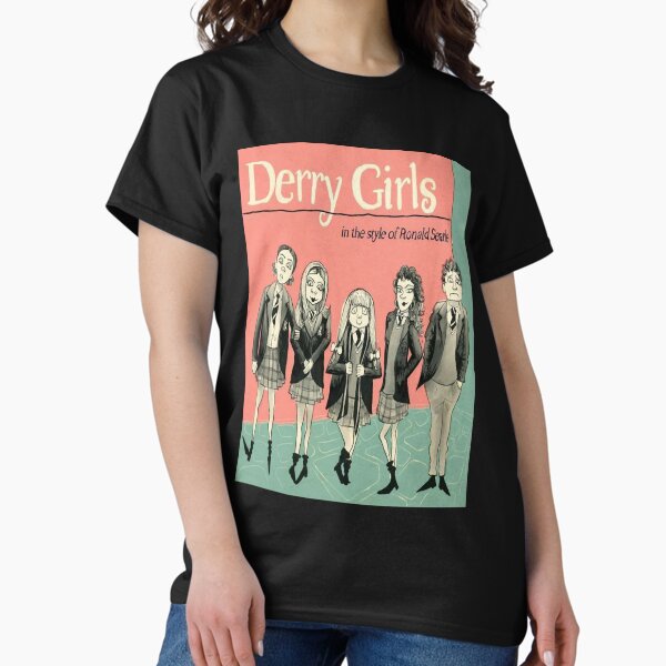 Vista previa del artículo con la obra «Regalo del día para los fanáticos de la música de Derry Girls Gifts», diseñado y vendido por Howellkovacek.
