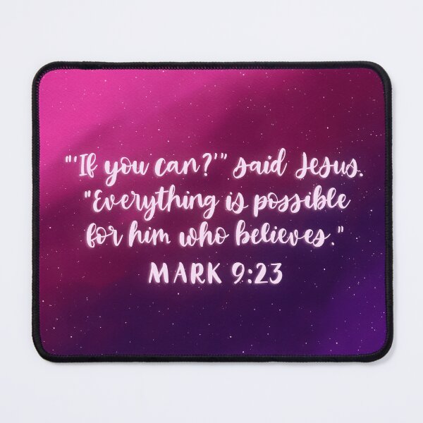 Item preview, Everything Is Possible - Mark 9:23 designed and sold by Homebody Hobbyist.