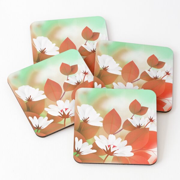 Item preview, White Chocolate Flower Art  designed and sold by Tshirtstory.