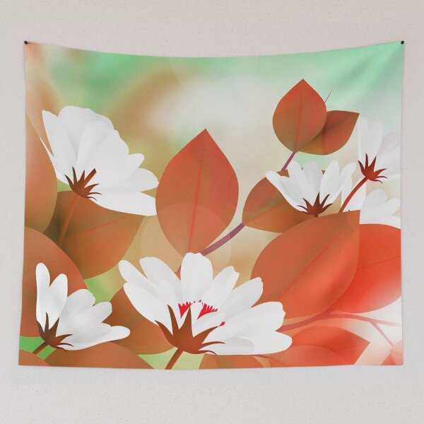 Item preview, White Chocolate Flower Art  designed and sold by Tshirtstory.