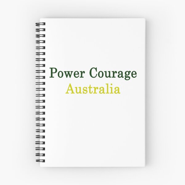 Item preview, Power Courage Australia  designed and sold by supernova23.