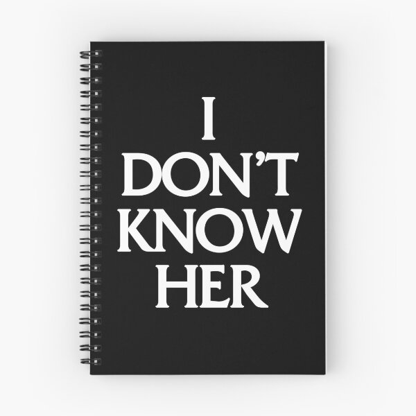 Item preview, I Don't Know Her 2 (White) designed and sold by sergiovarela.