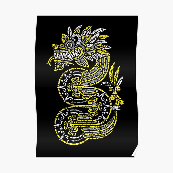 quetzalcoatl god aztec yellow quetzalcoatl god aztec yellow