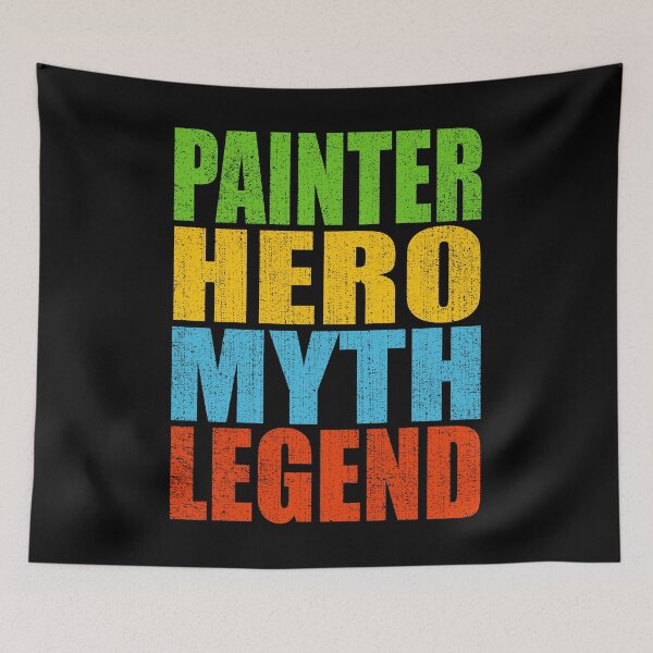 Item preview, Painter Hero Myth Legend designed and sold by MoonsmileProd.