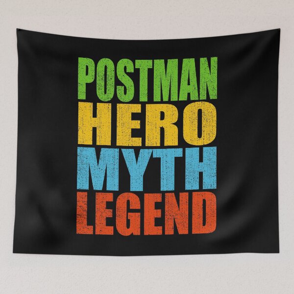 Item preview, Postman Hero Myth Legend designed and sold by MoonsmileProd.