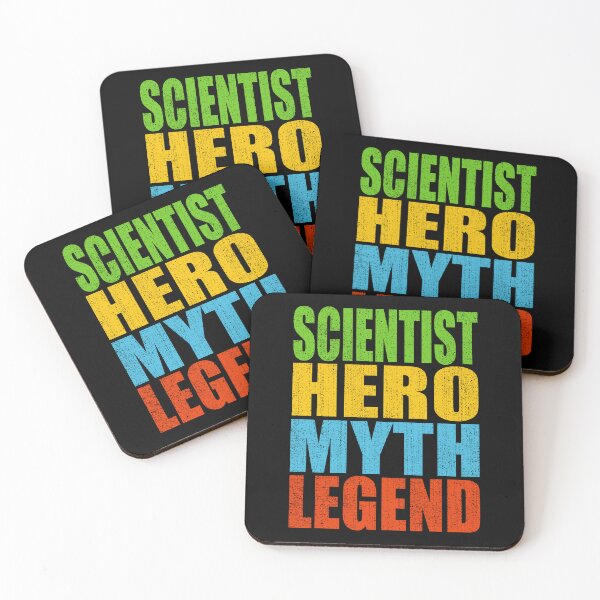 Item preview, Scientist Hero Myth Legend designed and sold by MoonsmileProd.