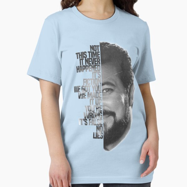 Aperçu de l'œuvre Jonathan Frakes Typographie T-shirt classique créée et vendue par EmiMuratagic.