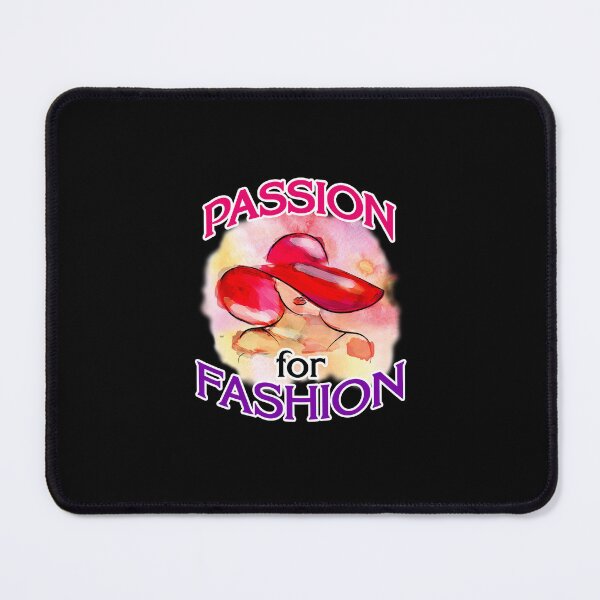Item preview, 'Passion For Fashion' (Black) designed and sold by The Button Gal.