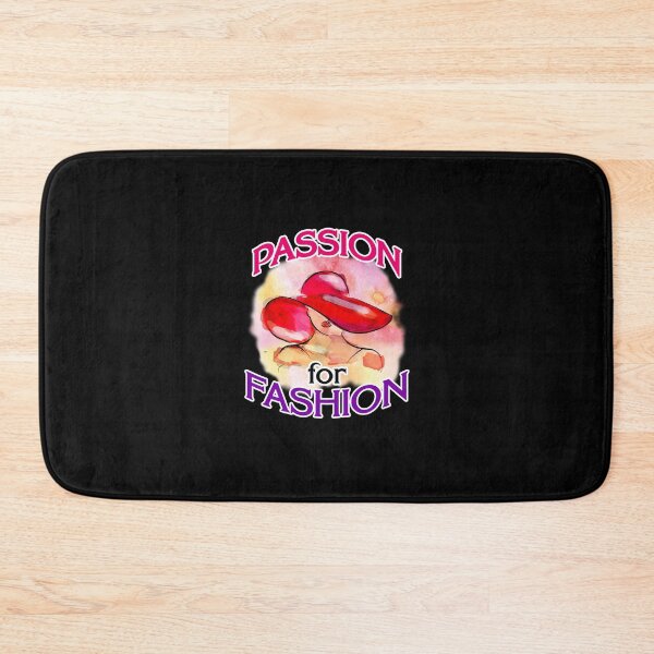 Item preview, 'Passion For Fashion' (Black) designed and sold by The Button Gal.