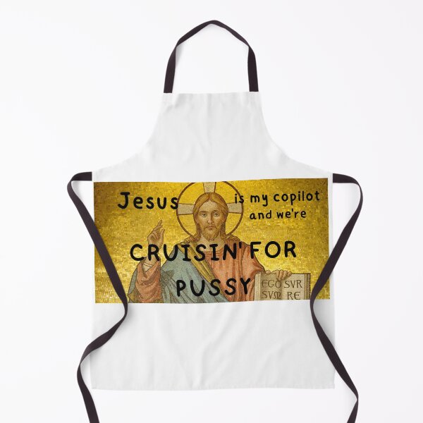 Item preview, Jesus is my copilot and we're cruisin' for pVssy designed and sold by BrownPenguin.