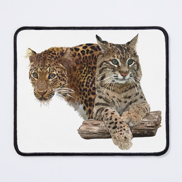 Item preview, leopard and lynx designed and sold by obscurite.