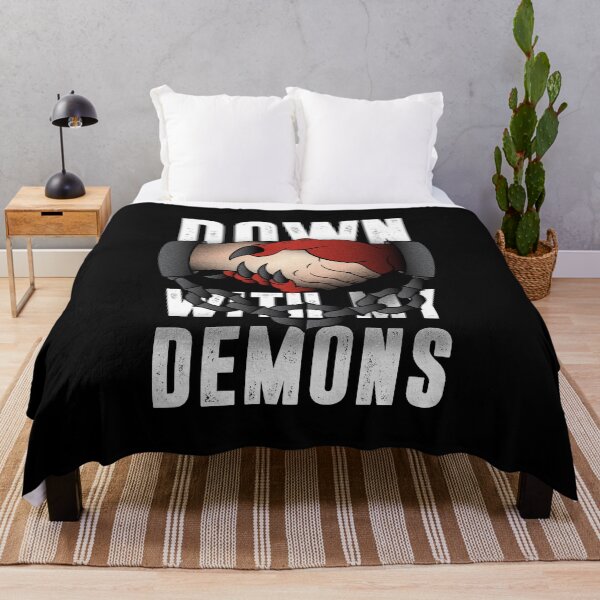 Item preview, down with my demons designed and sold by cat poe.