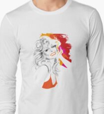 Camiseta de manga larga Sonreír
