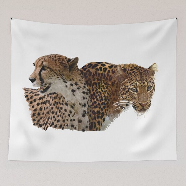Item preview, leopard and cheetah designed and sold by obscurite.