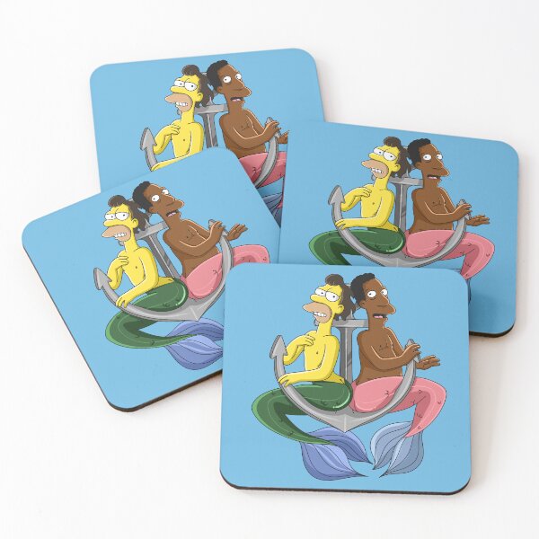 Item preview, Mermaid Lenny and Carl designed and sold by SmoothyToons.