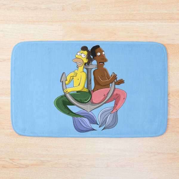 Item preview, Mermaid Lenny and Carl designed and sold by SmoothyToons.