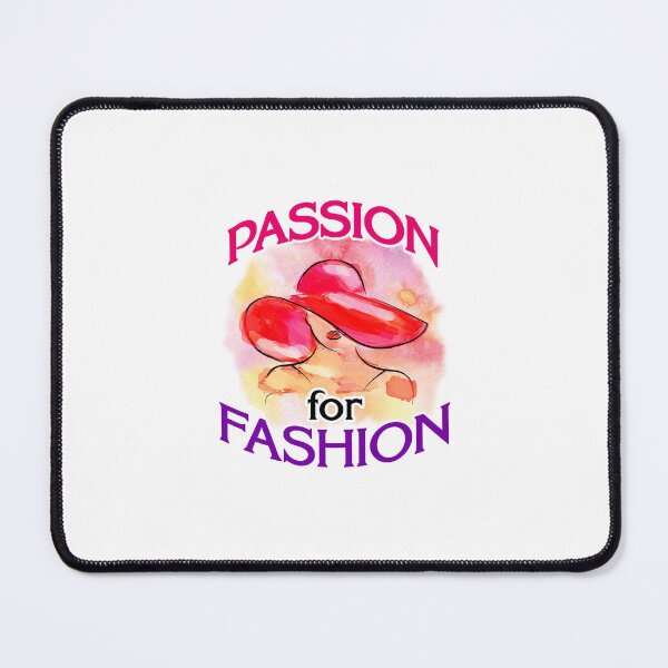 Item preview, 'Passion For Fashion' (White) designed and sold by The Button Gal.