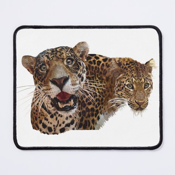 Item preview, leopard and jaguar designed and sold by obscurite.
