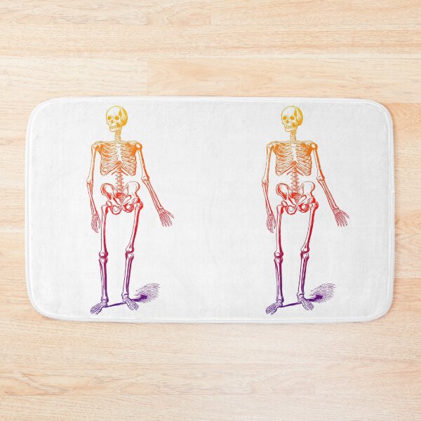 Item preview, Colorful Skeleton: Edited Version of J Murray's Skeleton of a Man (1890) designed and sold by TeachUrb.