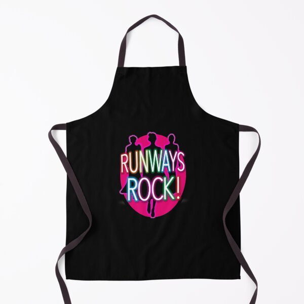 Item preview, 'Runways Rock!' (Black) designed and sold by The Button Gal.