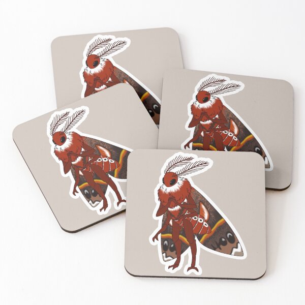 Item preview, Cecropia Moth Mothman designed and sold by SketchKrsh.